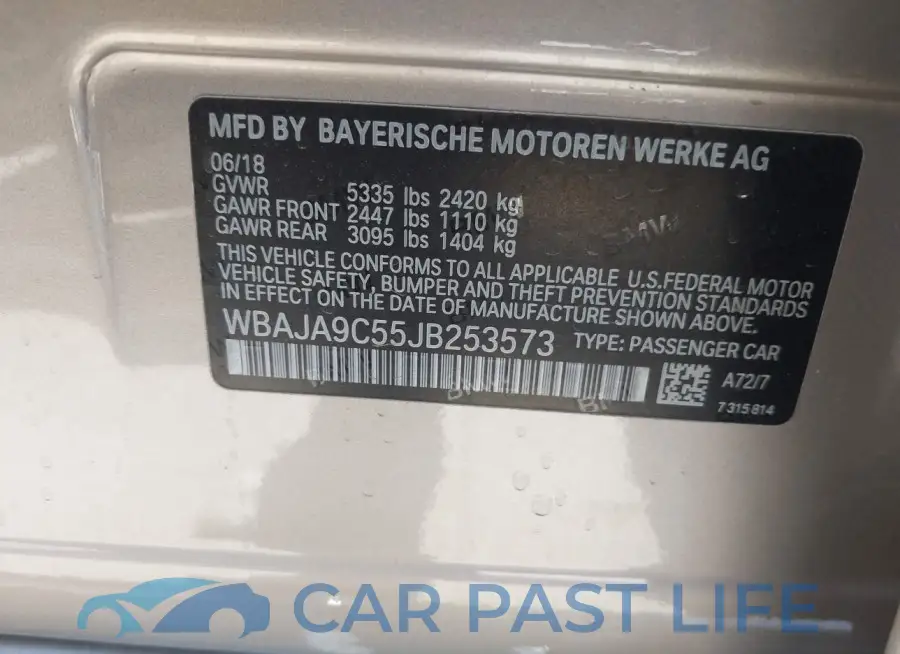 WBAJA9C55JB253573# 9