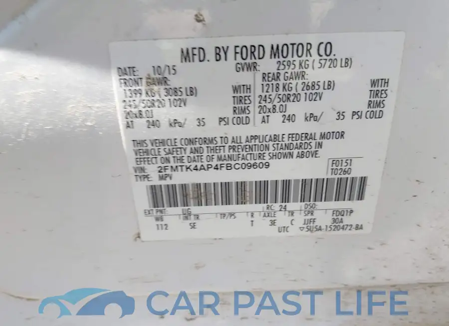 2FMTK4AP4FBC09609# 9