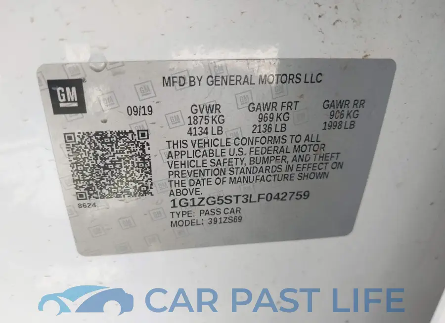 1G1ZG5ST3LF042759# 9