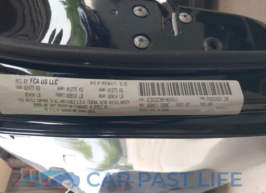 2C3CDZC99FH834311# 9