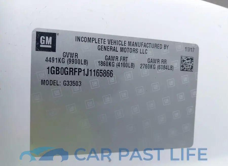 1GB0GRFP1J1165866# 8