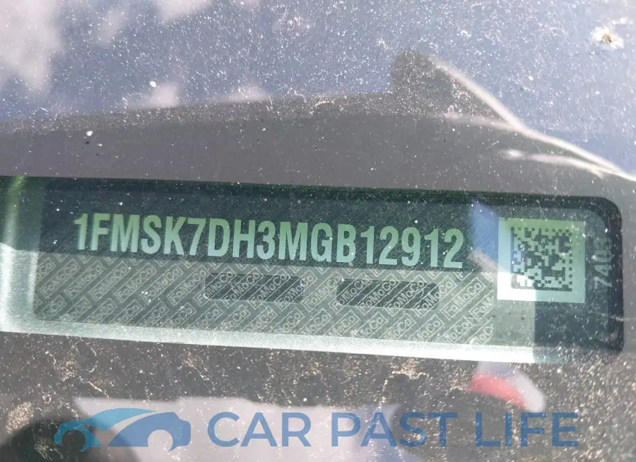 1FMSK7DH3MGB12912# 9