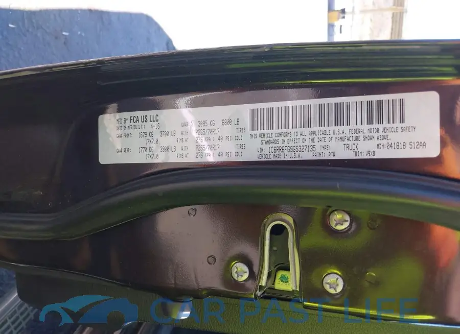 1C6RR6FG9GS327135# 9