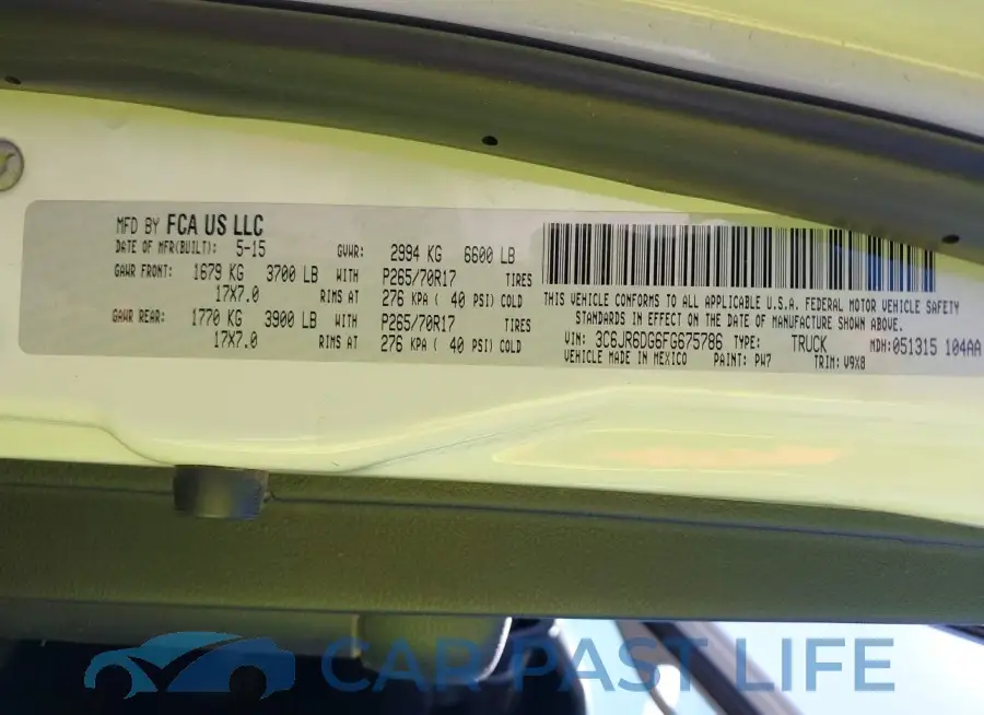 3C6JR6DG6FG675786# 9