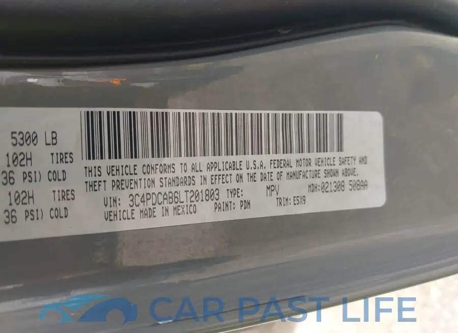 3C4PDCAB6LT201803# 9