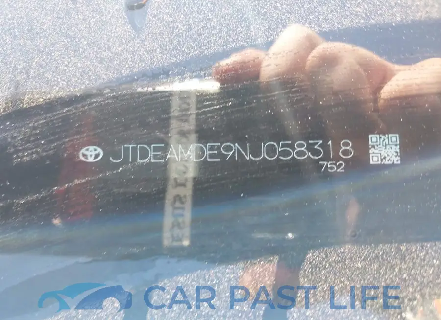 JTDEAMDE9NJ058318# 9