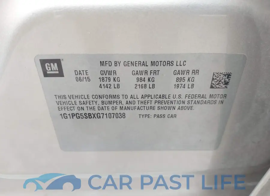1G1PG5SBXG7107038# 9