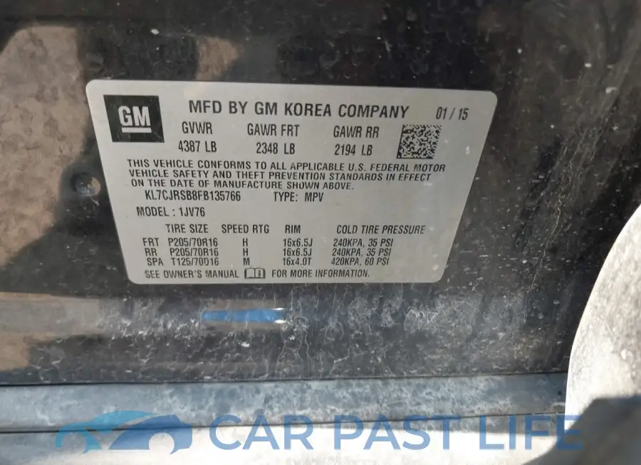 KL7CJRSB8FB135766# 9