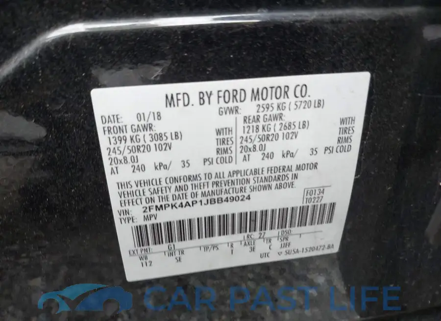 2FMPK4AP1JBB49024# 9