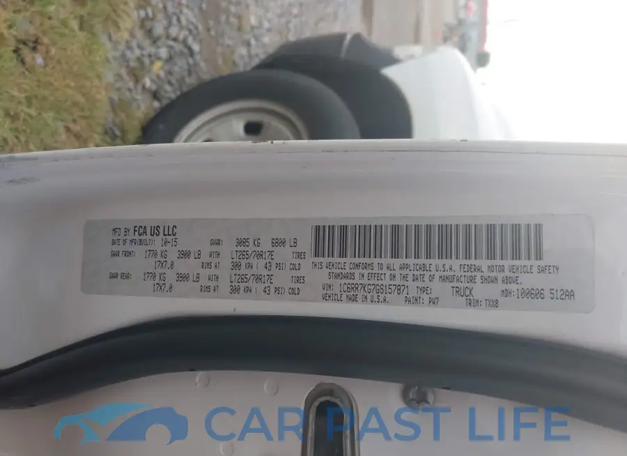1C6RR7KG7GS157871# 9