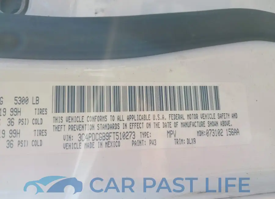 3C4PDCGB9FT510273# 9