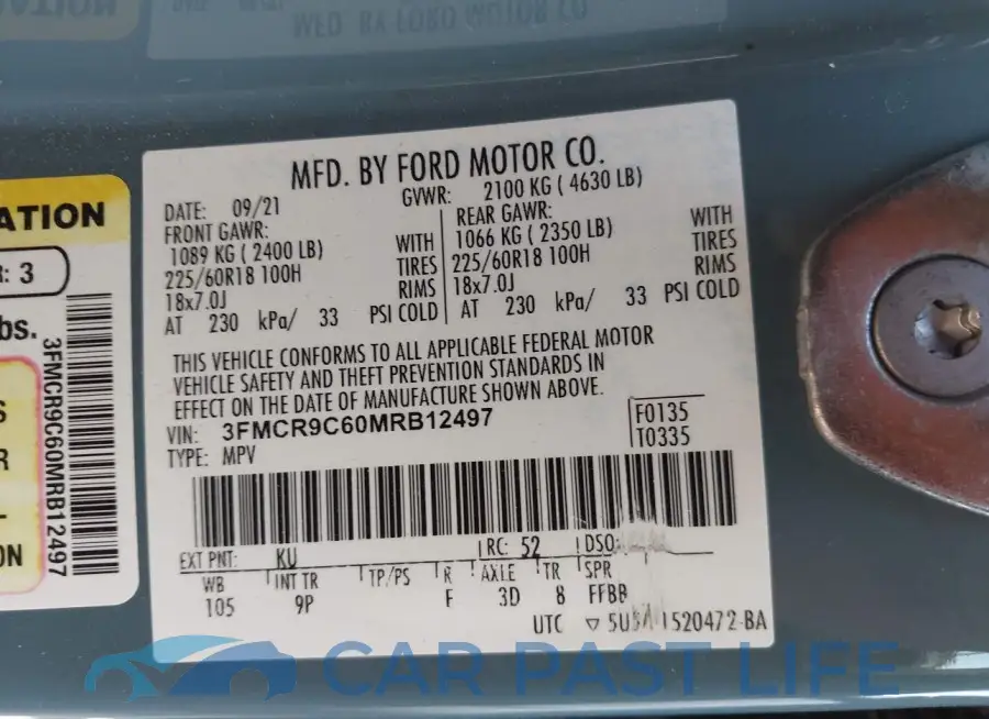 3FMCR9C60MRB12497# 9