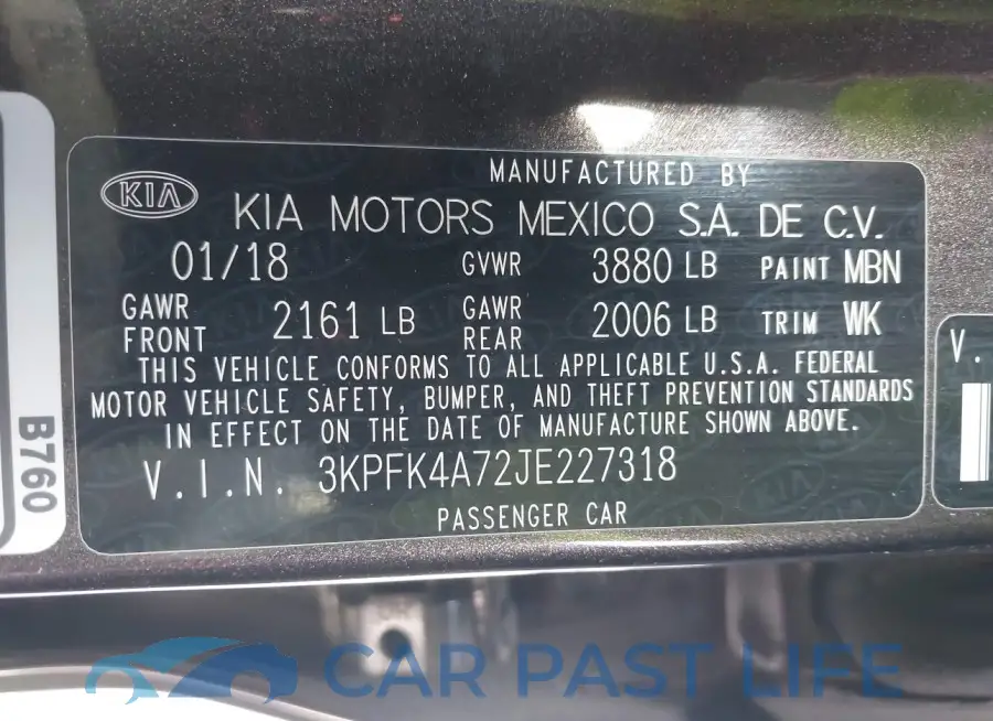 3KPFK4A72JE227318# 9