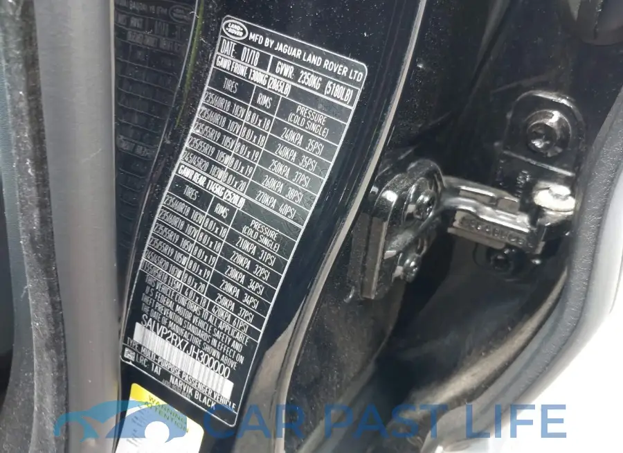 SALVP2RX7JH300000# 9