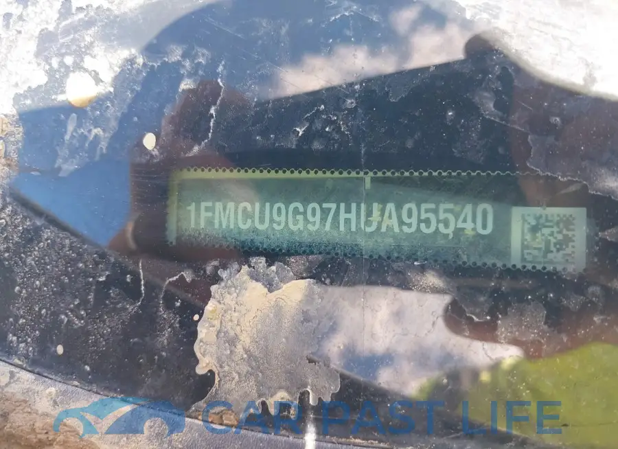 1FMCU9G97HUA95540# 9