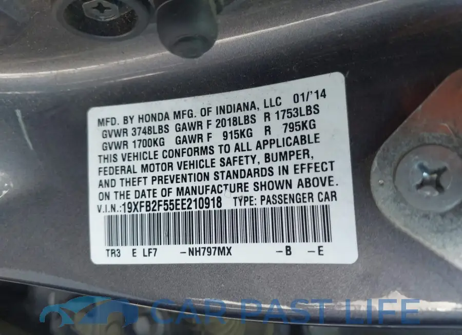 19XFB2F55EE210918# 9