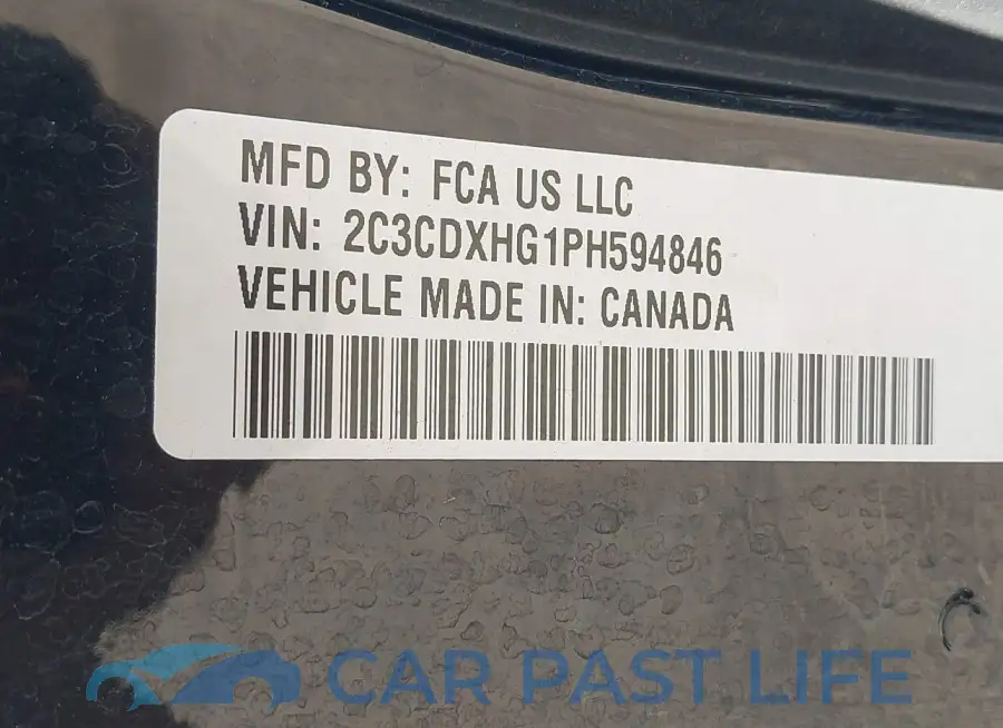 2C3CDXHG1PH594846# 9
