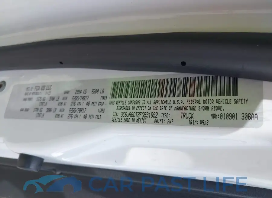 3C6JR6DT8FG591692# 9