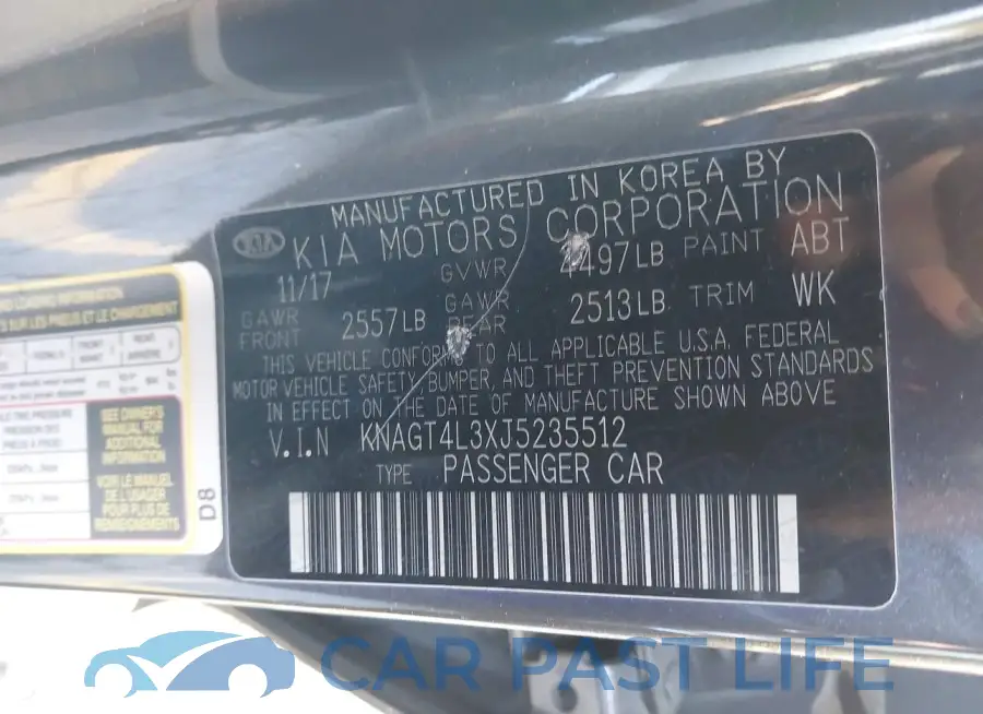 KNAGT4L3XJ5235512# 9
