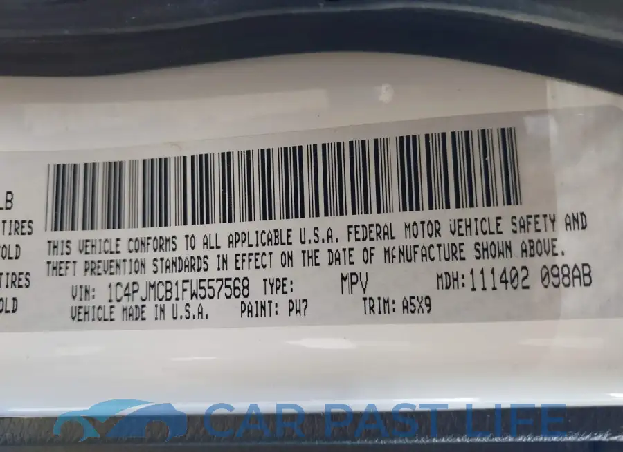 1C4PJMCB1FW557568# 9