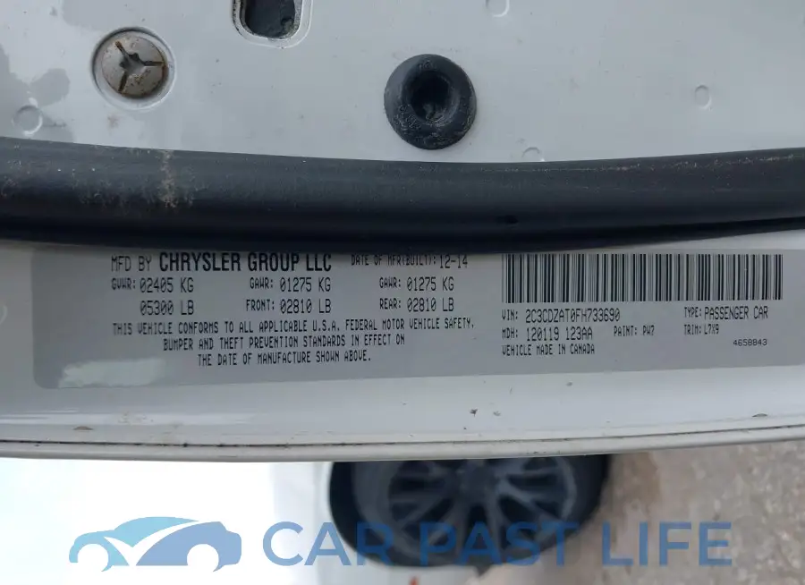 2C3CDZAT0FH733690# 9