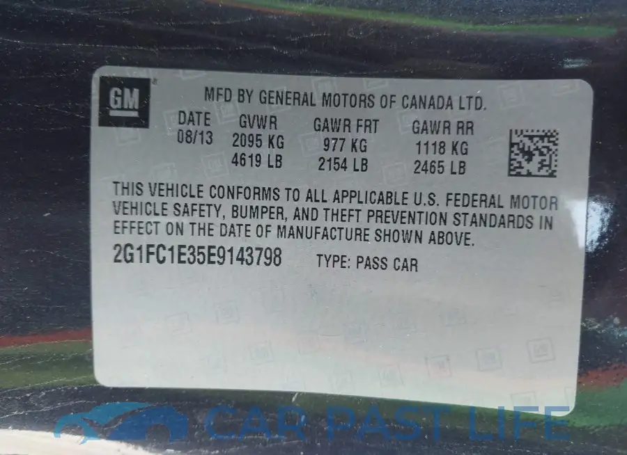2G1FC1E35E9143798# 9