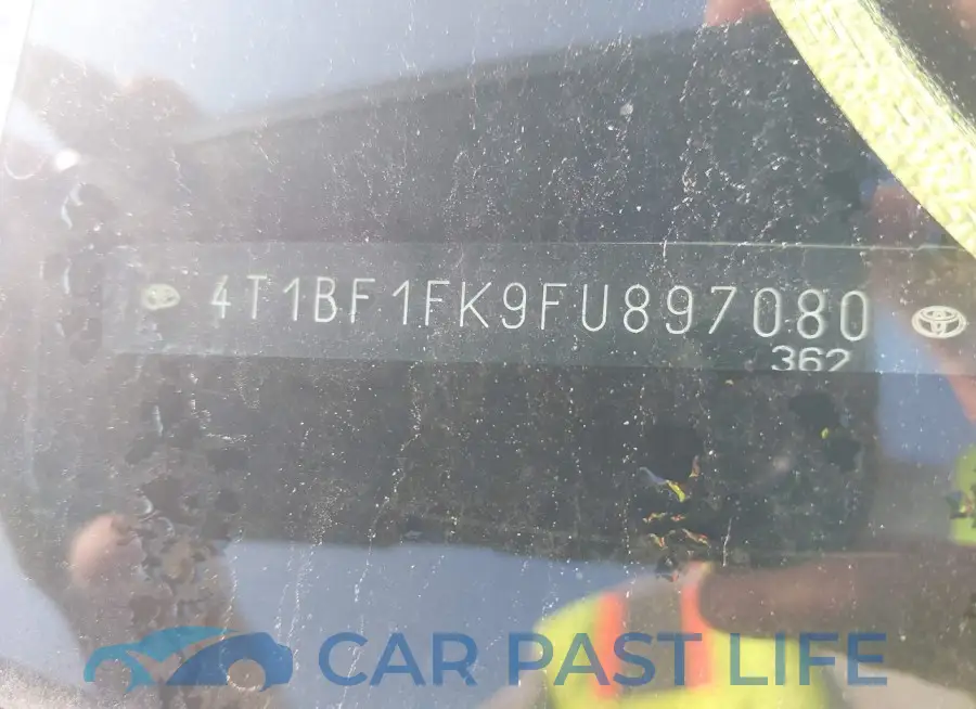 4T1BF1FK9FU897080# 16