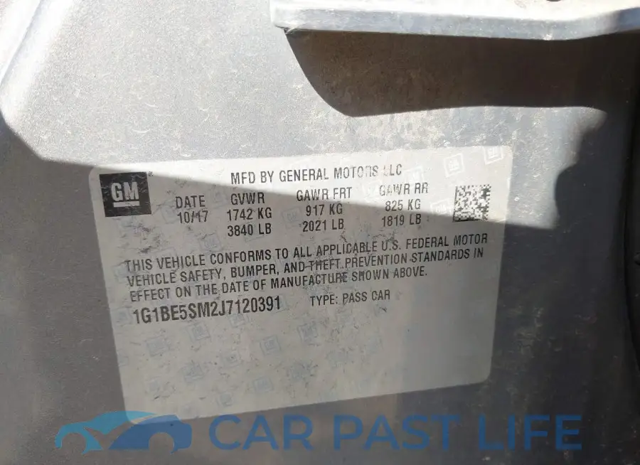 1G1BE5SM2J7120391# 9