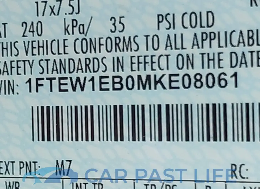 1FTEW1EB0MKE08061# 9