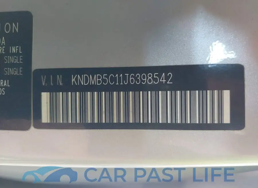 KNDMB5C11J6398542# 9