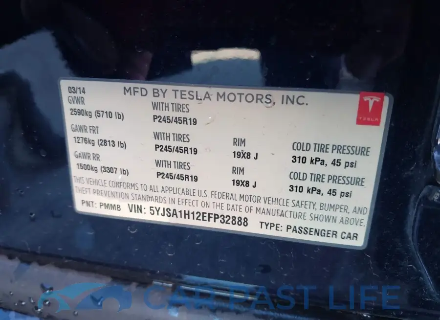 5YJSA1H12EFP32888# 9