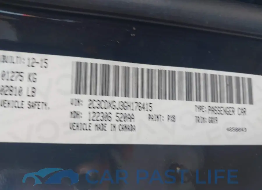 2C3CDXGJ3GH176415# 9