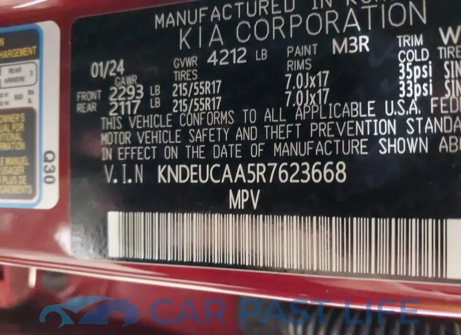 KNDEUCAA5R7623668# 9
