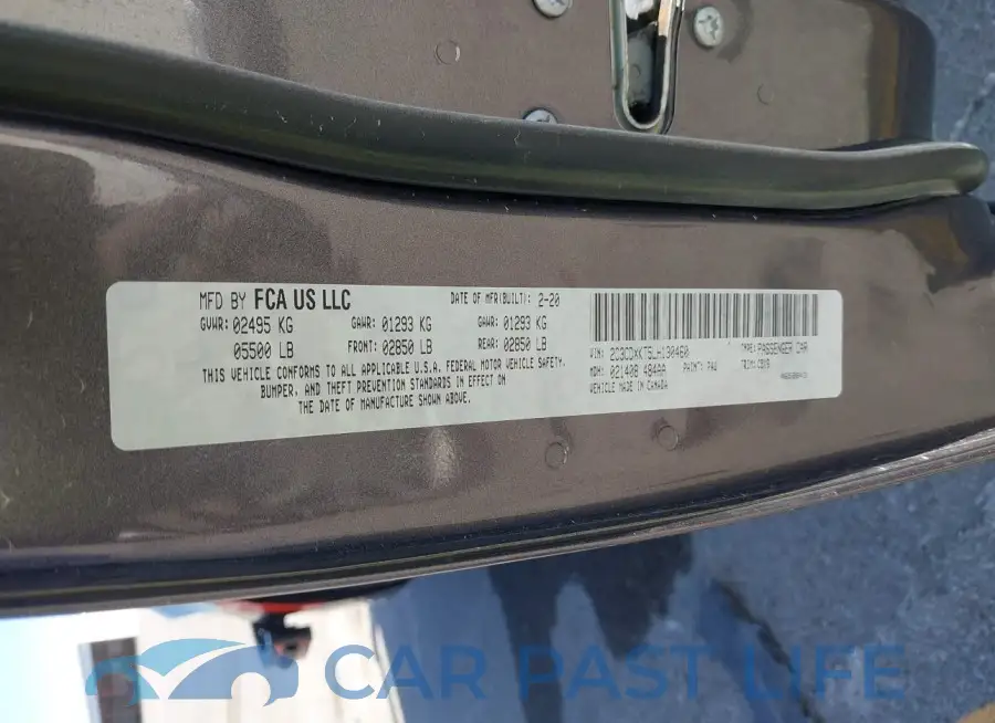 2C3CDXKT5LH130460# 9