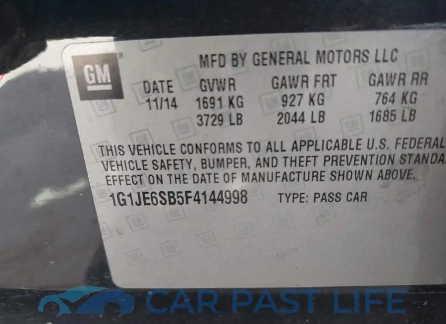 1G1JE6SB5F4144998# 9