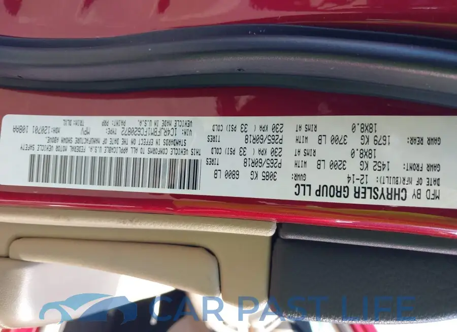 1C4RJFBM1FC620872# 9
