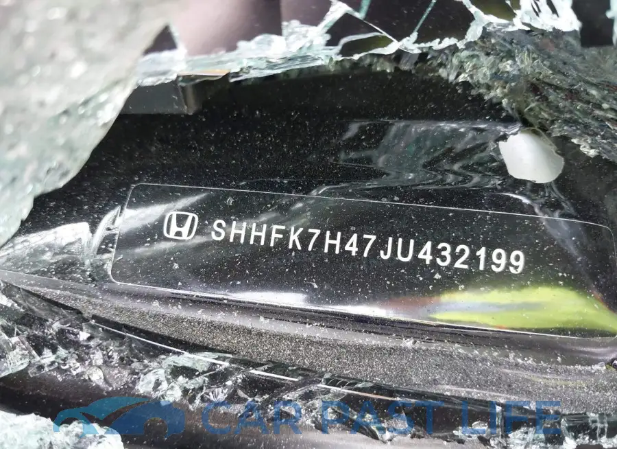 SHHFK7H47JU432199# 9