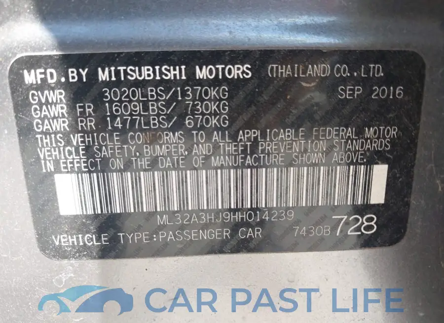 ML32A3HJ9HH014239# 9