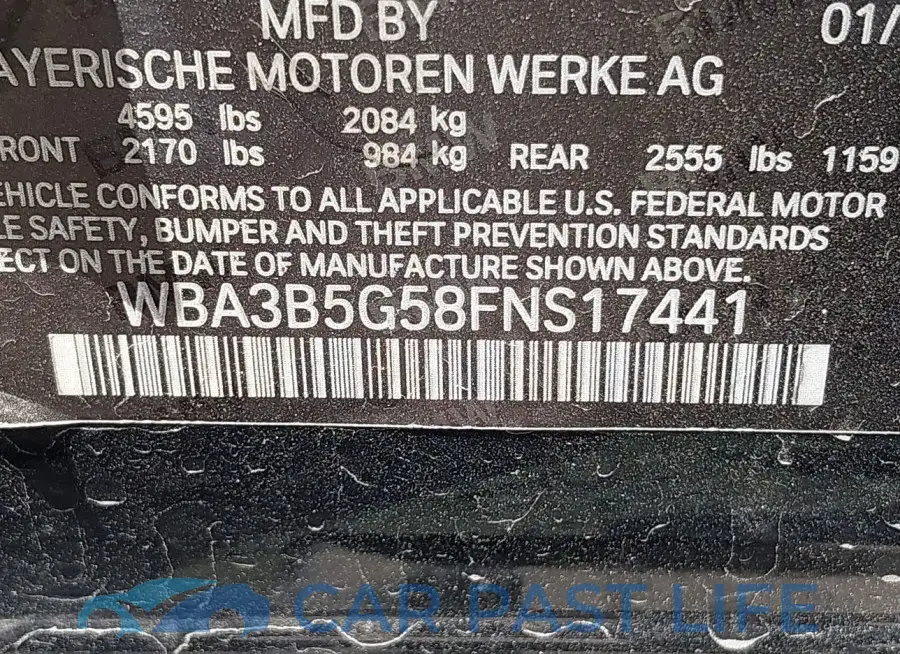 WBA3B5G58FNS17441# 9
