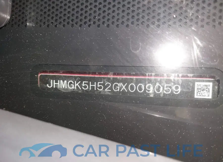 JHMGK5H52GX009059# 19