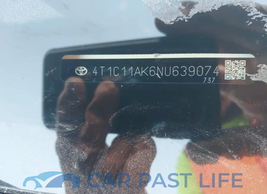 4T1C11AK6NU639074# 9