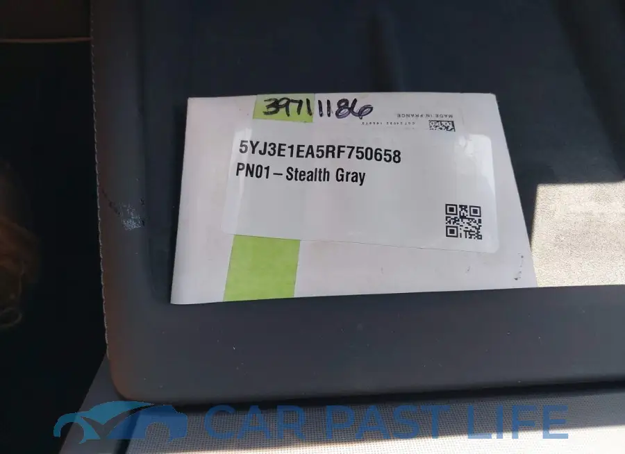 5YJ3E1EA5RF750658# 11