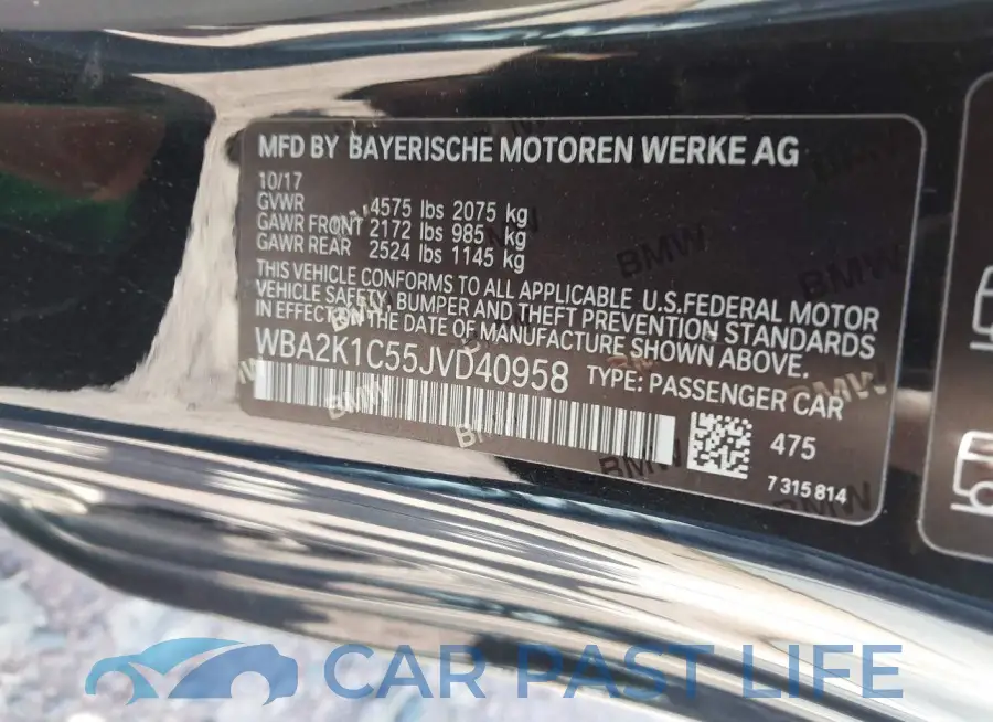 WBA2K1C55JVD40958# 9