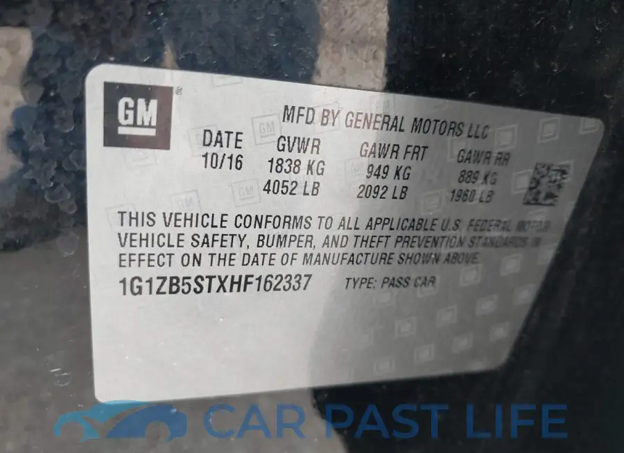 1G1ZB5STXHF162337# 9