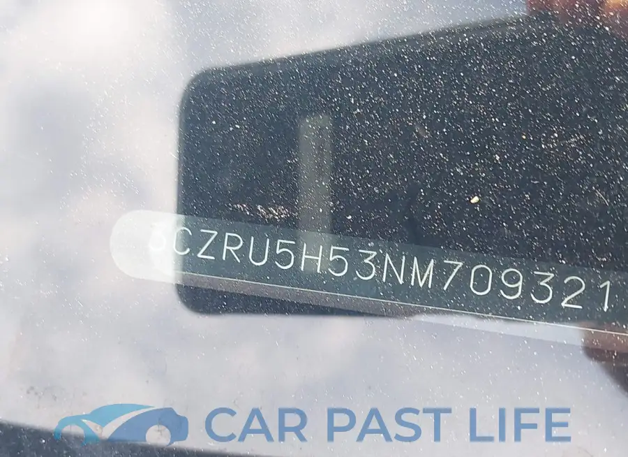 3CZRU5H53NM709321# 9