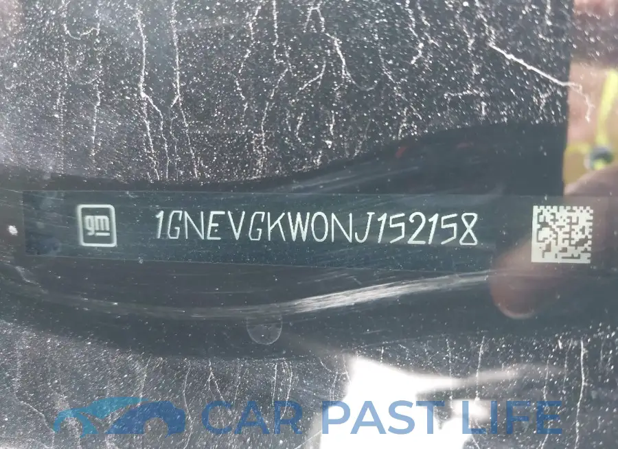 1GNEVGKW0NJ152158# 9