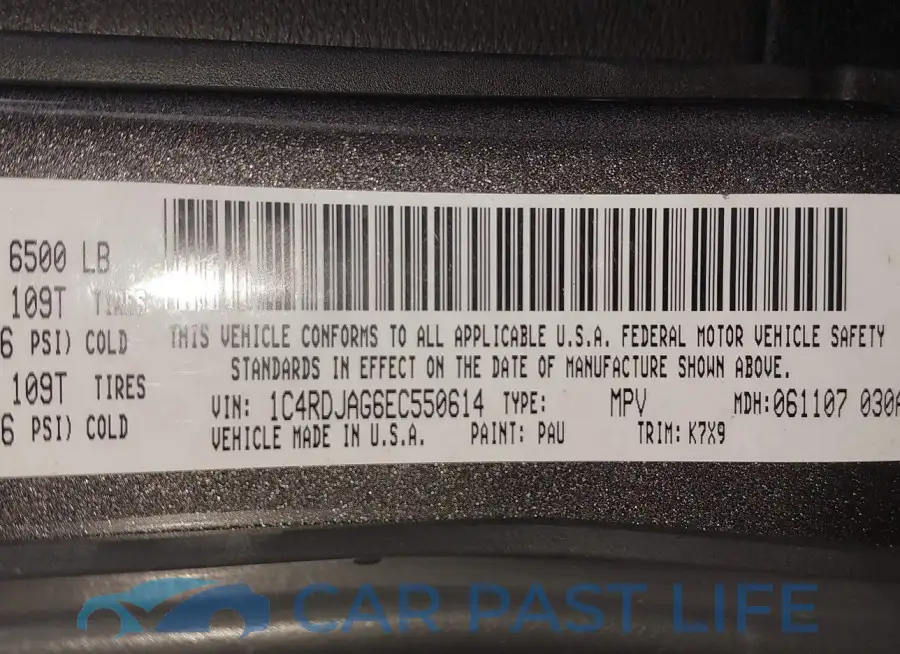 1C4RDJAG6EC550614# 9