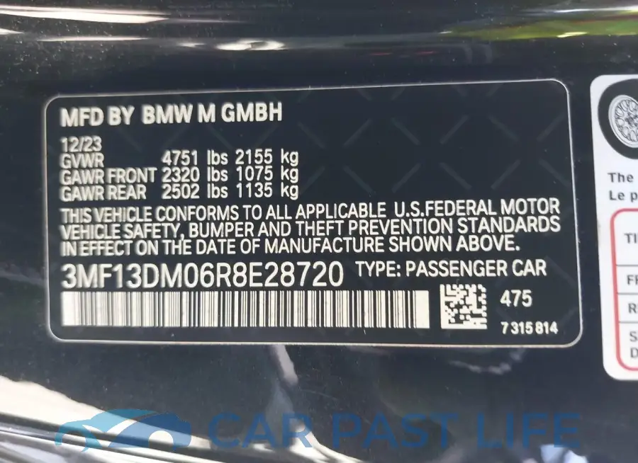 3MF13DM06R8E28720# 9
