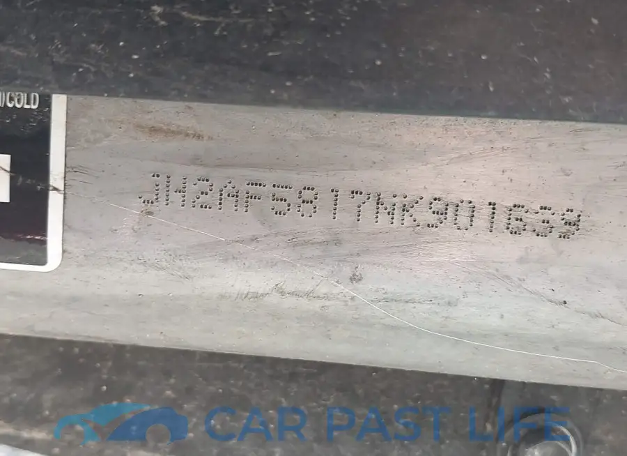 JH2AF5817NK901639# 10