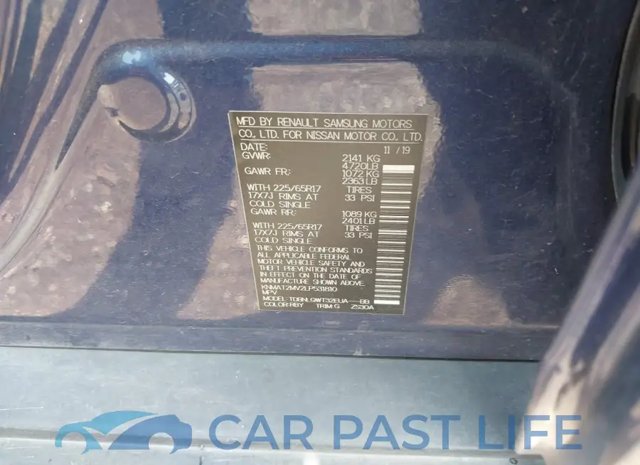 KNMAT2MV2LP531810# 9